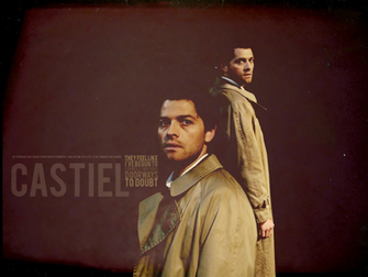 Supernatural Castiel Wallpaper