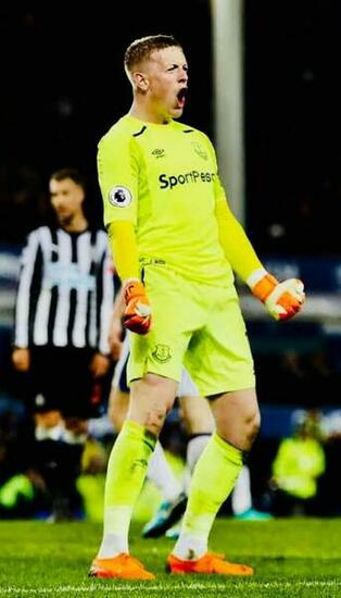 Week Everton Newcastle United Jordan Pickford Photo