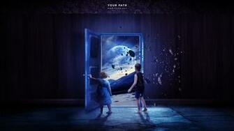 Fantasy Door Wallpaper First HD