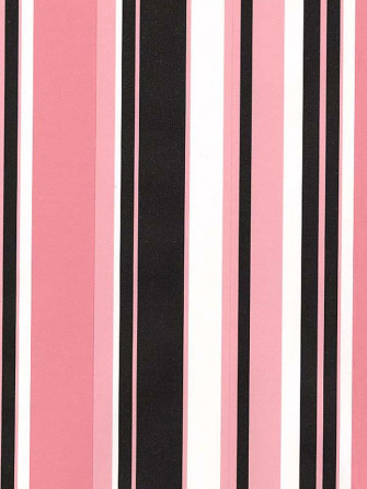 Pink Black And White Stripes Wallpaper