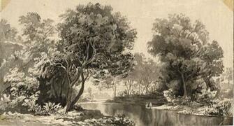 Grisaille Art Wallpaper Murals Screens Part I Laurel Home
