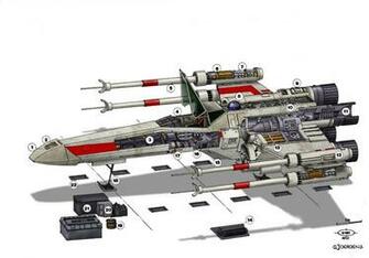 Star Wars T X Wing By Paul Muad Dib