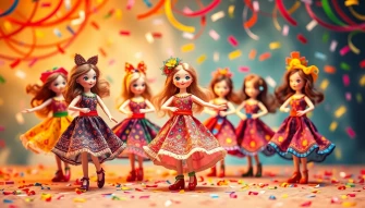 Dancing Dolls Wallpaper