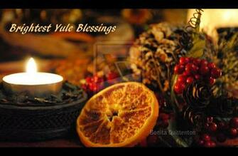 Pagan Yule Wallpaper Blessings By Shewolffe