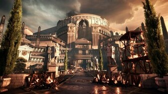 Ryse Son Of Rome Fantasy Roman Game City J Wallpaper Background