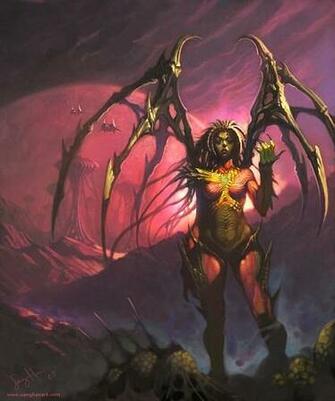 Kerrigan Starcraft Wallpaper By Fluxen Top