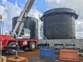 Construction Progress At Lihue Airport Bodell