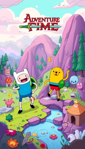 Adventure Time Phone Wallpaper