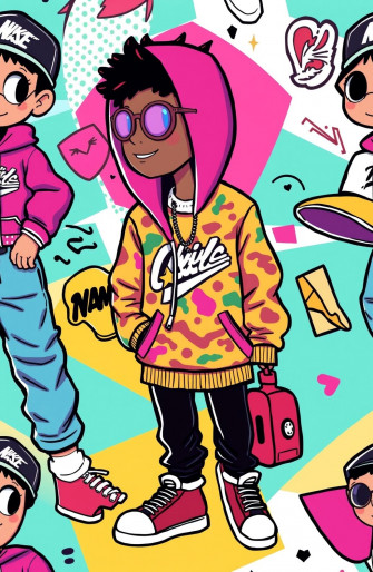 Supreme Cartoon Wallpaper
