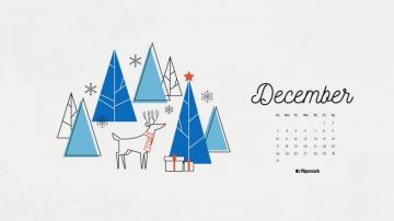 December Calendar Wallpaper