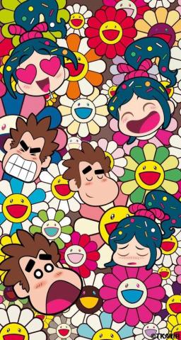 Takashi Murakami Flower iPhone Wallpaper Teahub Io