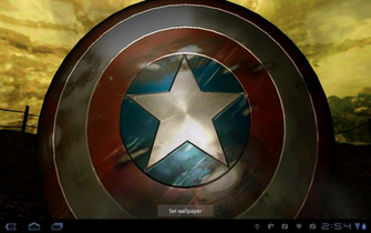 Android Wallpaper Re Captain America Live