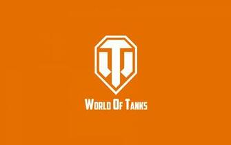 World Of Tanks Logo Wot Game Orange HD Wallpaper Wallpaperbyte