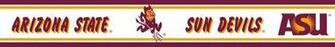 Ncaa Arizona State Sun Devils Prepasted Border College Wallpaper