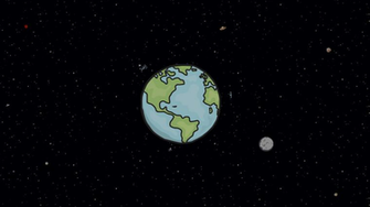 Cartoon Space Wallpaper Top Background