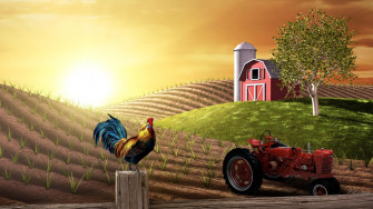 Beautiful Farm Wallpaper On