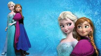 Frozen Wallpaper Elsa And Anna