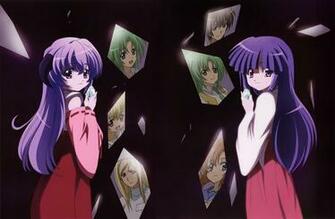 Higurashi No Naku Koro Ni Girls Mirror Reflection Wallpaper And