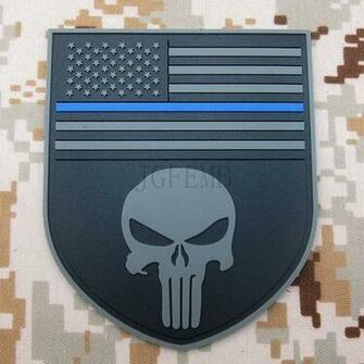 Black Background Grey Design The Thin Blue Line Devgru Sealteam