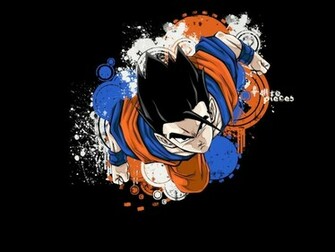 Papier Peint Noir De Gohan Wallpaper