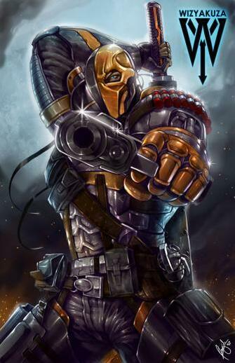 Deathstroke By Wizyakuza