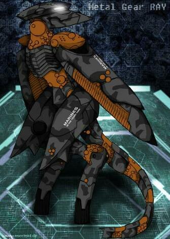 Metal Gear Rex Vs Ray Wallpaper Deviantart More Like By