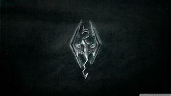 Skyrim Logo Wallpaper