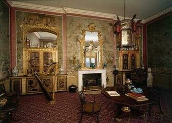 19th Century Chinese Paper At Temple Newsam House Leeds
