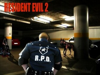 Resident Evil Leon Papel De Parede Sobre