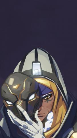 Ana Bastet Phone Wallpaper Overwatch