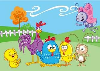 Galinha Pintadinha Green Farm Animals Happy BirtHDay Photo