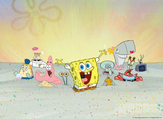 Aesthetic Spongebob Laptop Wallpaper