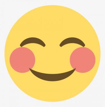 Blushing Emoji Transparent Background Pictures Without