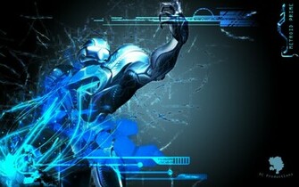 Dark Samus Power Up Wallpaper By Demoncloud