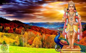 Hindu God Muruga Kartikeya Subrahmanya 4k HD Wallpaper To