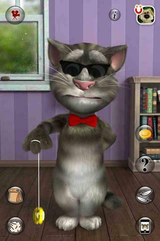 Talking Tom Cat iPhone App Entertaining Funniest