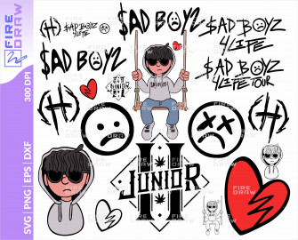 Sad Boyz Life Svg And Png Junior H Corridos Tumbados Mexican Eps Wallpaper