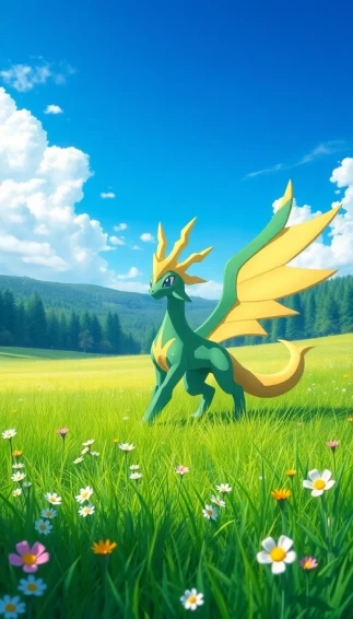 Virizion HD Wallpaper