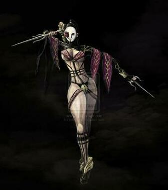 Mileena Mortal Kombat By Javilustra