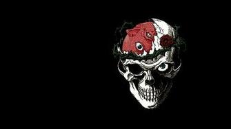 Gray And Red Skull 3d Wallpaper Berserk Manga Beherit HD