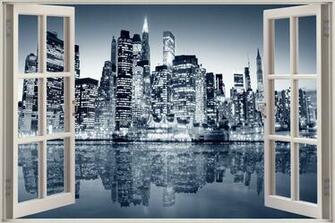 New York City Wall Stickers Film Mural Art Decal Wallpaper