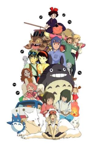 Studio Ghibli Phone Wallpaper