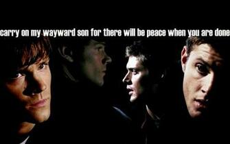 Sam Dean In Bloody Mary Supernatural Wallpaper