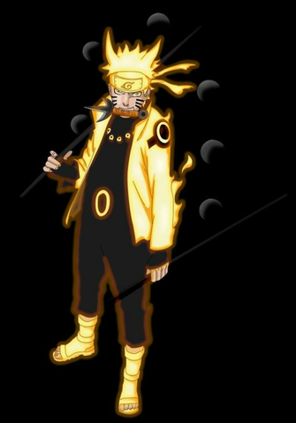 Uzumaki Naruto Six Paths Sage Mode By Redcz
