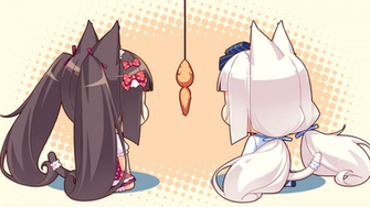 Animal Ears Catgirl Chocola Sayori Nekopara Vanilla