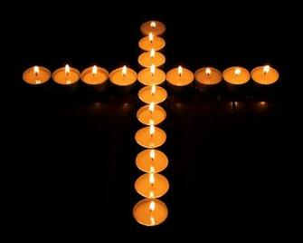Crucifix Candle Desktop Pc And Mac Wallpaper