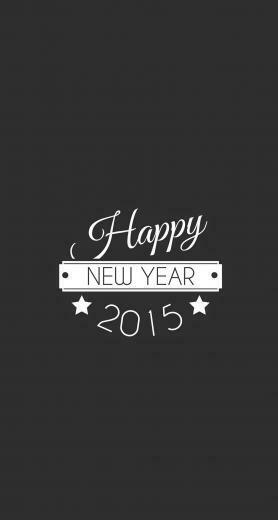 Happy New Year Typography iPhone Plus HD Wallpaper Ipod