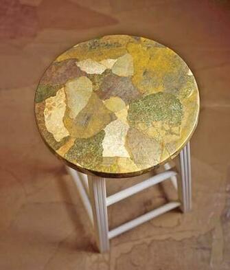 Paper Bag Stool Top Decorating Technique Yankee Magazine