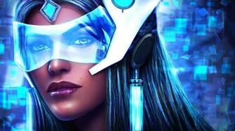 Symmetra In Overwatch Artwork Wallpaper HD