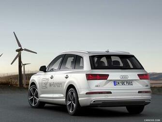 Audi Q7 E Tron Tdi Quattro Rear HD Wallpaper